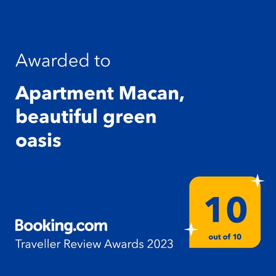 Apartment Macan, Beautiful Green Oasis Пула Екстериор снимка